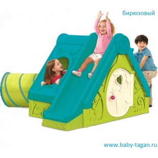 KETER Игровой Дом FUNTIVITY ФУНТИК с горкой