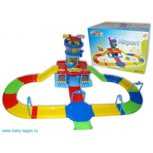 Аэропорт "Play City" с дорогой (в коробке)  Артикул: 40404