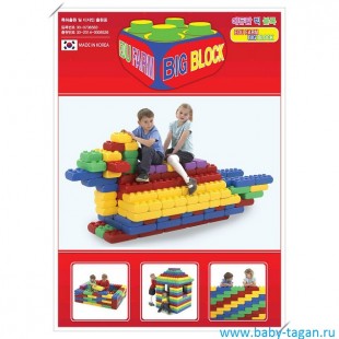 EDU PLAY Детский конструктор EDU FARM BIG BLOCK