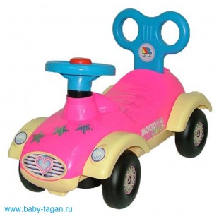 Каталка автомобиль для девочек "Сабрина" Артикул: 7970