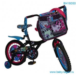 Navigator Детский велосипед 16 дюймов Monster High MH-тип ВН16050 Navigator Детский велосипед 16 дюймов Monster High MH-тип ВН16050