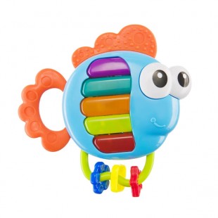 HAPPY BABY Музыкальная игрушка PIANO FISH