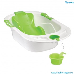 HAPPY BABY Детская ванна с анатомической горкой BATH COMFORT 34005 HAPPY BABY Детская ванна с анатомической горкой BATH COMFORT 34005