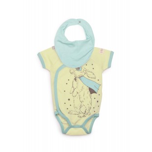 HAPPY BABY Боди с коротким рукавом в наборе с нагрудным фартуком 90025 HAPPY BABY Боди с коротким рукавом в наборе с нагрудным фартуком 90025