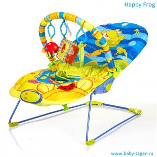 BabyHit Шезлонг СЧАСТЛИВЫЙ ЛЯГУШОНОК BR-02 BabyHit Шезлонг СЧАСТЛИВЫЙ ЛЯГУШОНОК BR-02