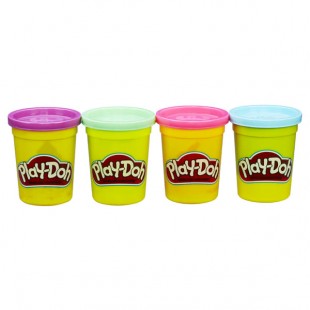 Набор B5517 PLAY-DOH пластилина, 4 баночки в наборе, в ассорт. HASBRO