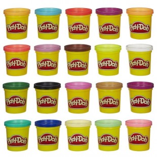 Набор A7924 PLAY-DOH пластилина из 20 баночек HASBRO