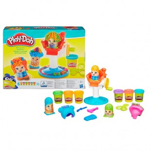 Набор B1155 PLAY-DOH пластилина "Сумасшедшие прически" HASBRO